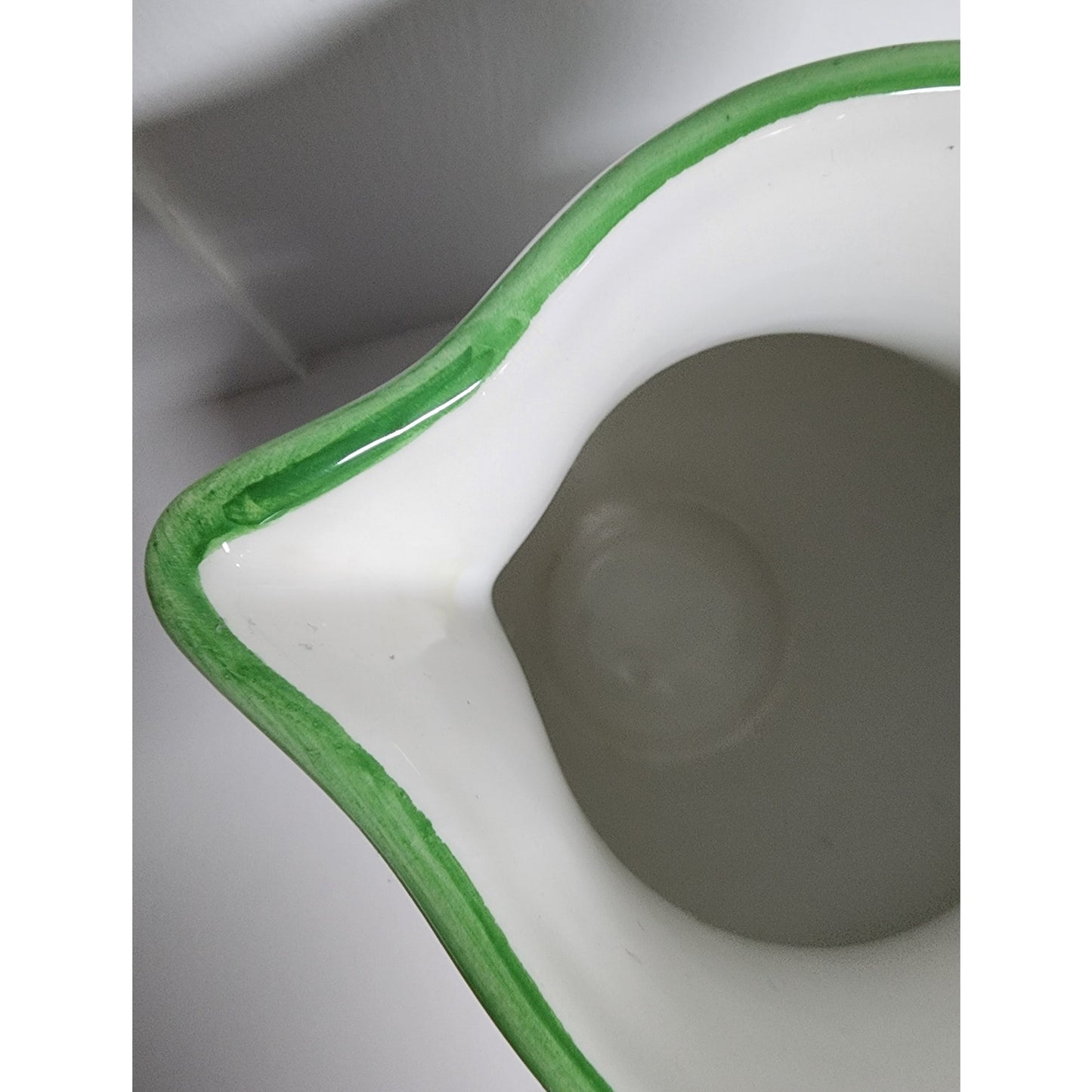 Pizzato Italian Ceramic Pitcher Hand Painted Tomato Fruit 7.25” Vintage Italy