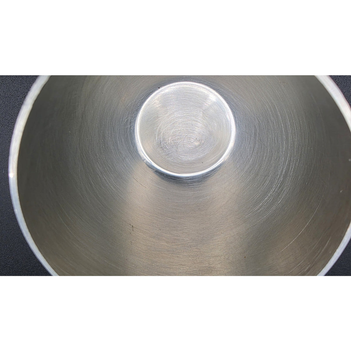 Vintage Kirk Stieff Pewter Monticello Thomas Jefferson Memorial Cup Tumbler P50