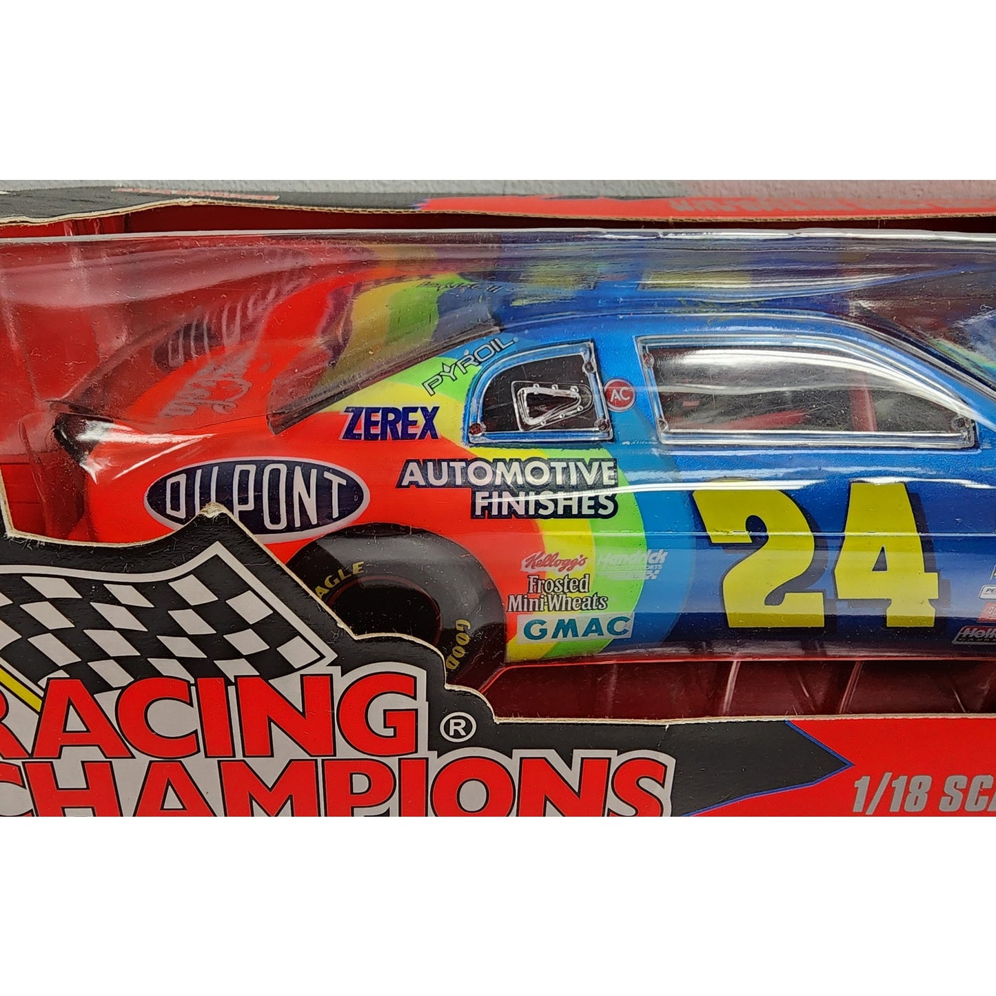1996 Racing Champions 1/18 Jeff Gordon #24 DuPont Chevy Monte Carlo Die-Cast MIB