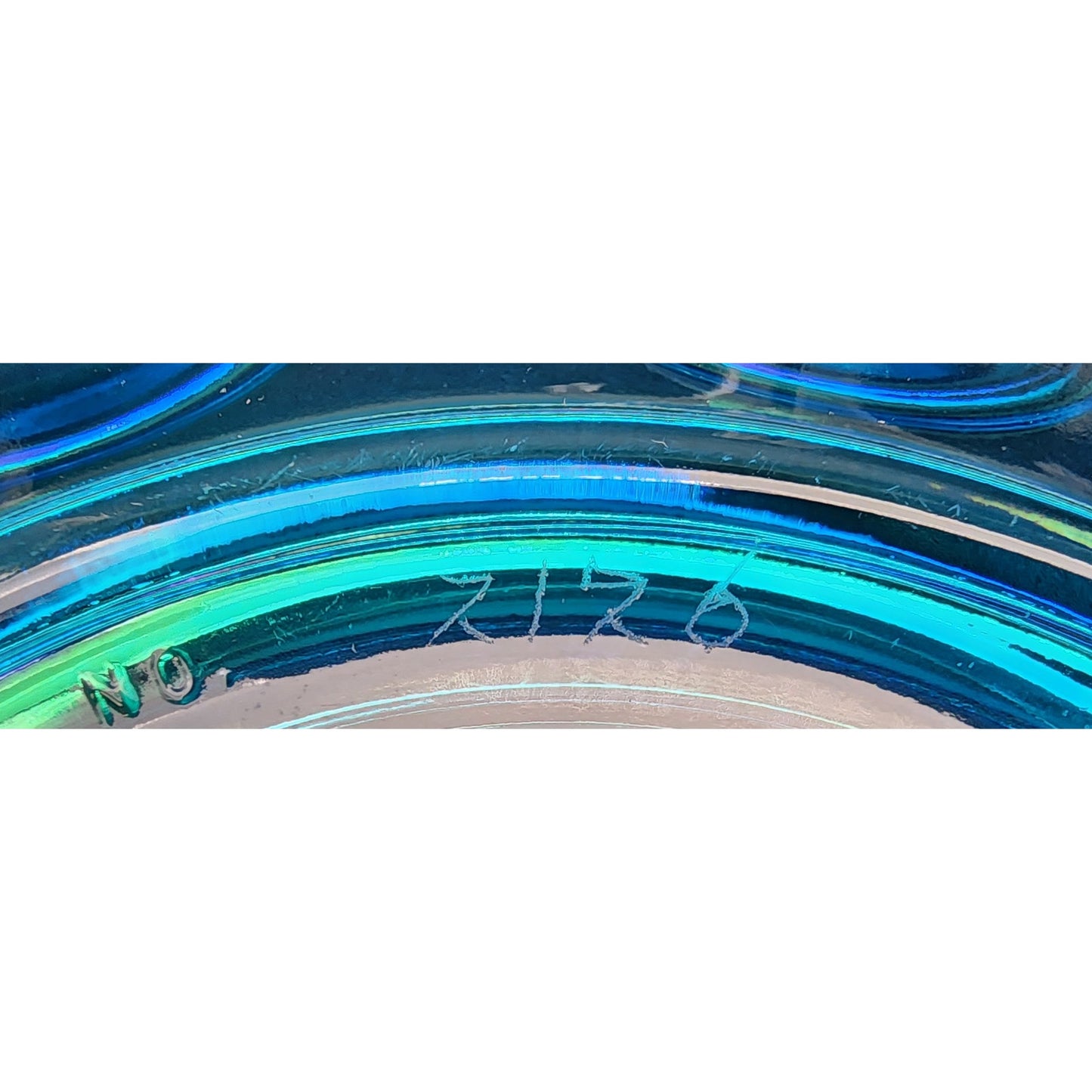 Wheaton RF Kennedy Iridescent Commemorative Plate 8" Raised Relief 1925‑1968