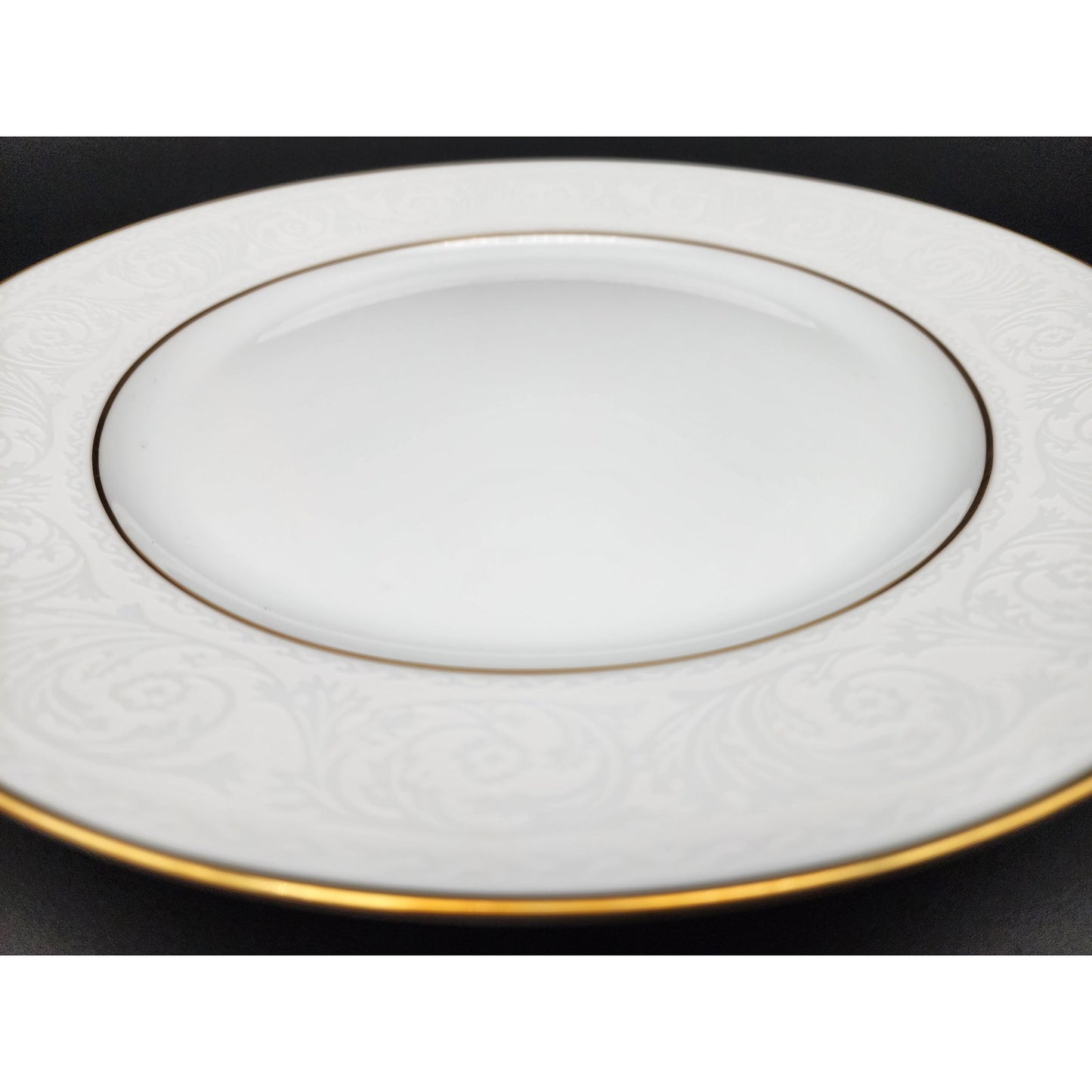 Haviland & Parlon CH Field Limoges 10.75" Plate Gold Gilt Raised Relief France