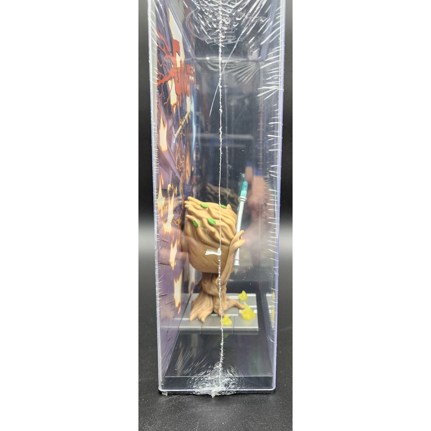 Funko Groot POP Art Acrylic Display Box 2022 Marvel GOTG Mint Shrink Wrap