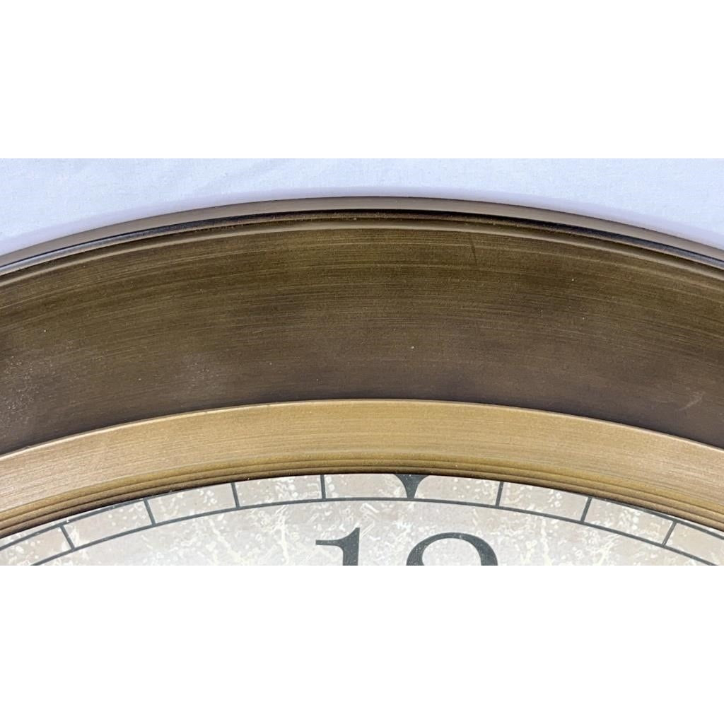 River City 24" Wall Clock No.6 Indoor Outdoor Temp Hygrometer Vintage Style