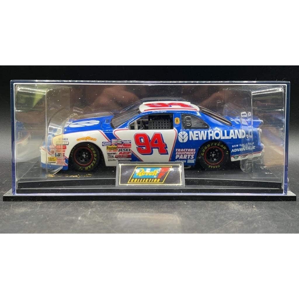 Revell Collection 1:24 #94 New Holland 1997 Ford Thunderbird NASCAR Die-Cast COA