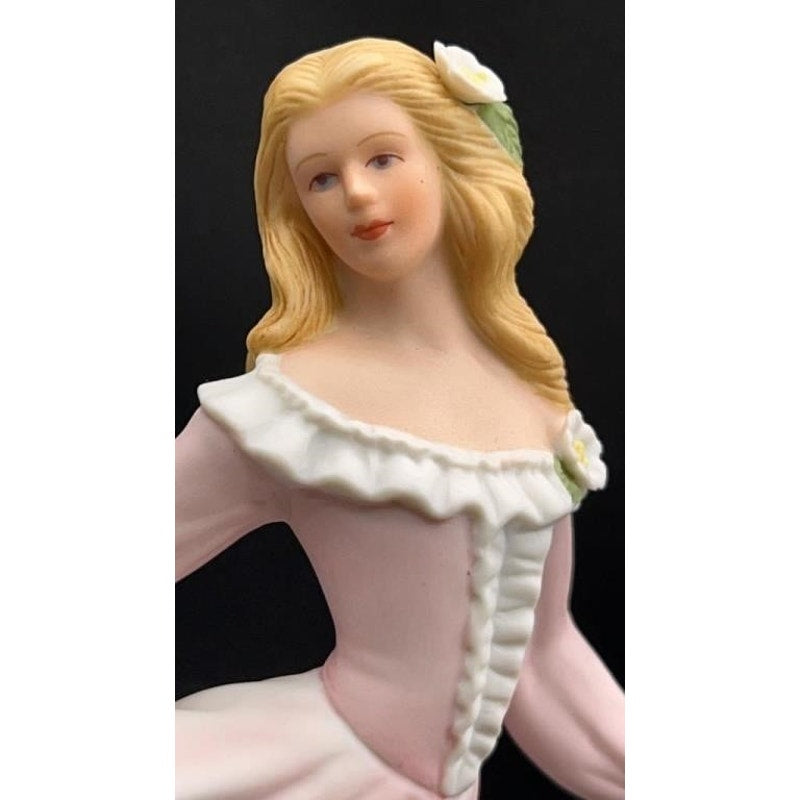 Home Interiors Porcelain Figurines Heather & Pearl w/ COA #88016-99 #14004-04