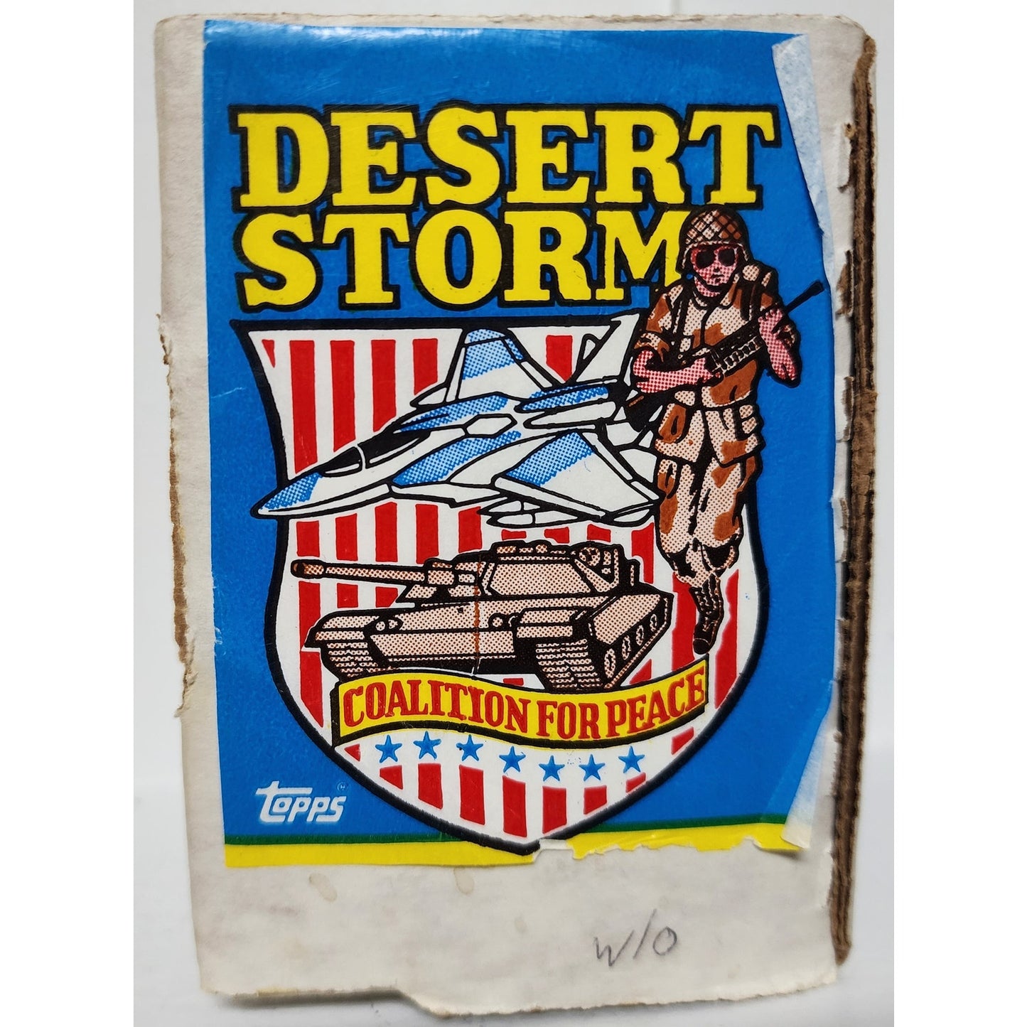 1991 Topps Desert Storm 66 Card Set w/ Box – Bush, Powell, Jets, Missiles, Rare