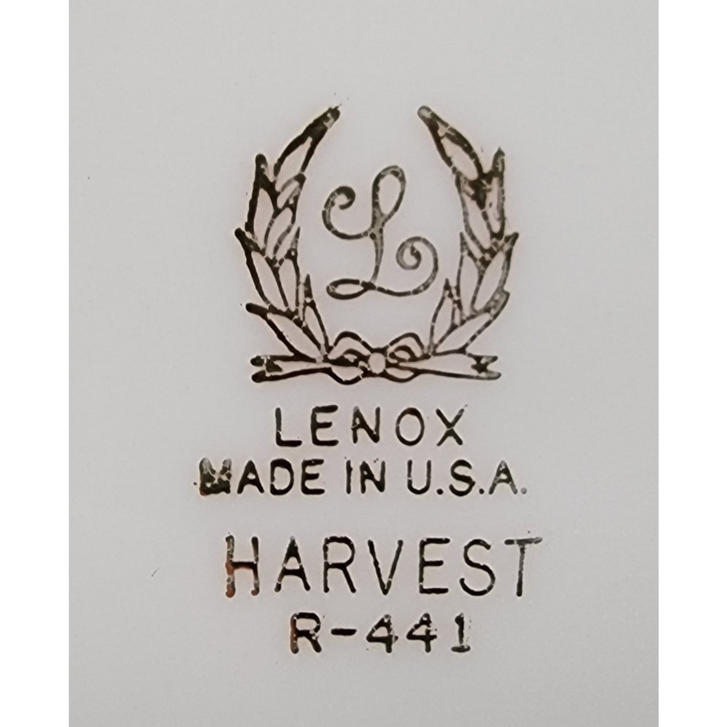 Vintage Lenox Harvest 20 Piece Place Setting 24K Gold Wheat Pattern USA R‑441