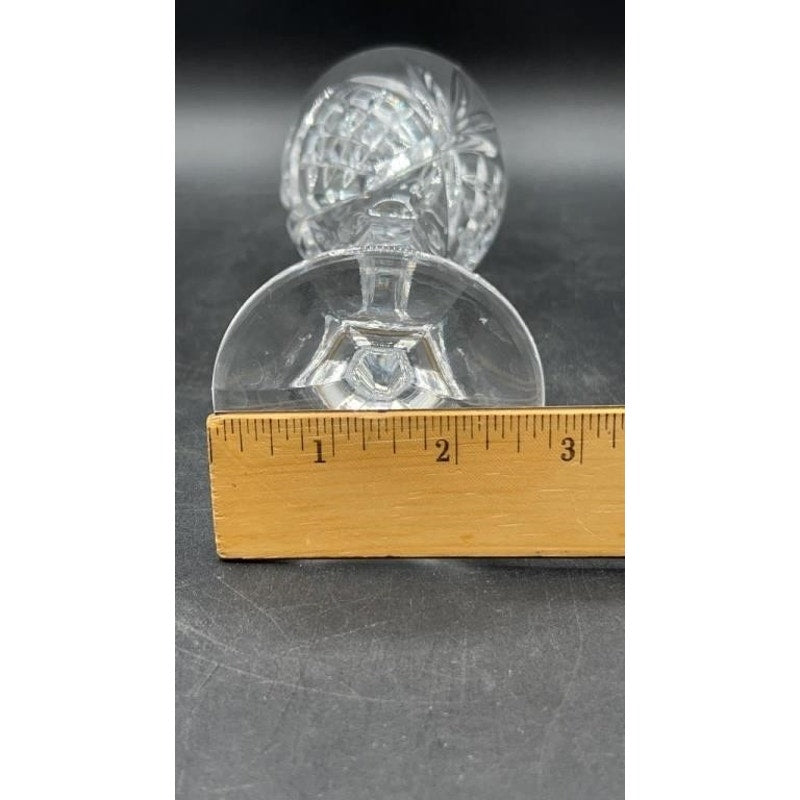Godinger Dublin Crystal Water Goblets Set of 4 7.75" Cut Glass Shannon Ireland