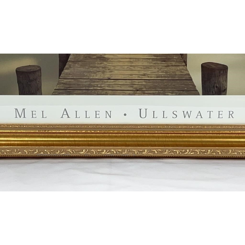 Mel Allen Ullswater Canvas Print Gold Ornate Frame 29.5x21.75 Ready to Hang