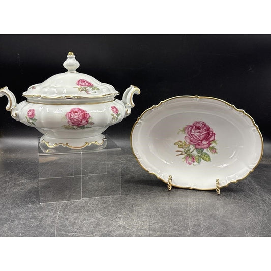 Hutschenreuther Selb Pasco “The Dundee” Vintage Serving Bowl Set