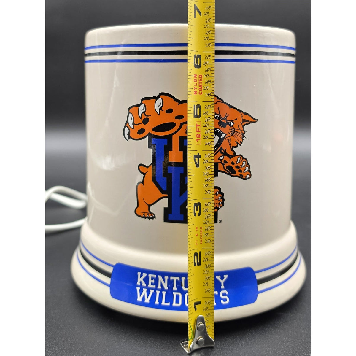 Vintage UK Kentucky Wildcats Ceramic Electric Candle Warmer Jar Melter W/ Scent