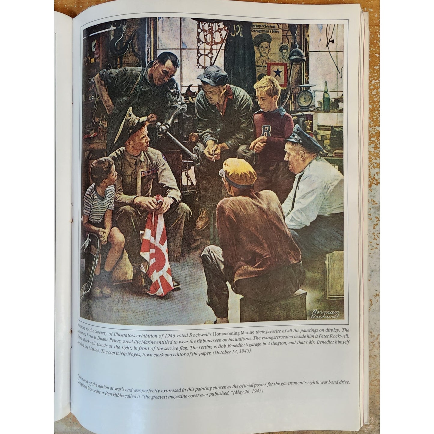 1979 Rockwell Memory Album – Saturday Evening Post - Vintage