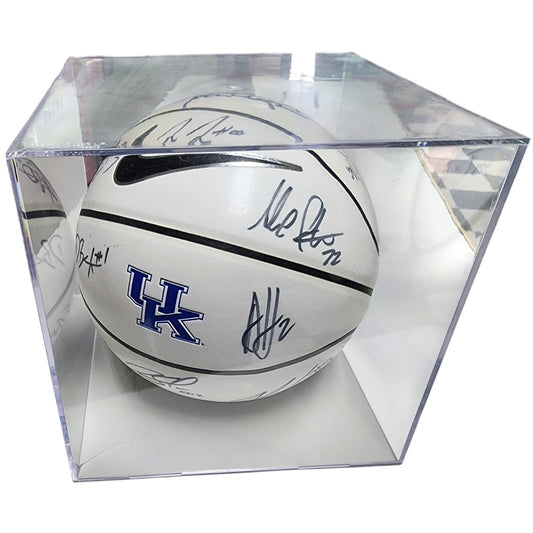 2014-15 Kentucky Wildcats Team Signed Nike Basketball Calipari Booker Towns NBA