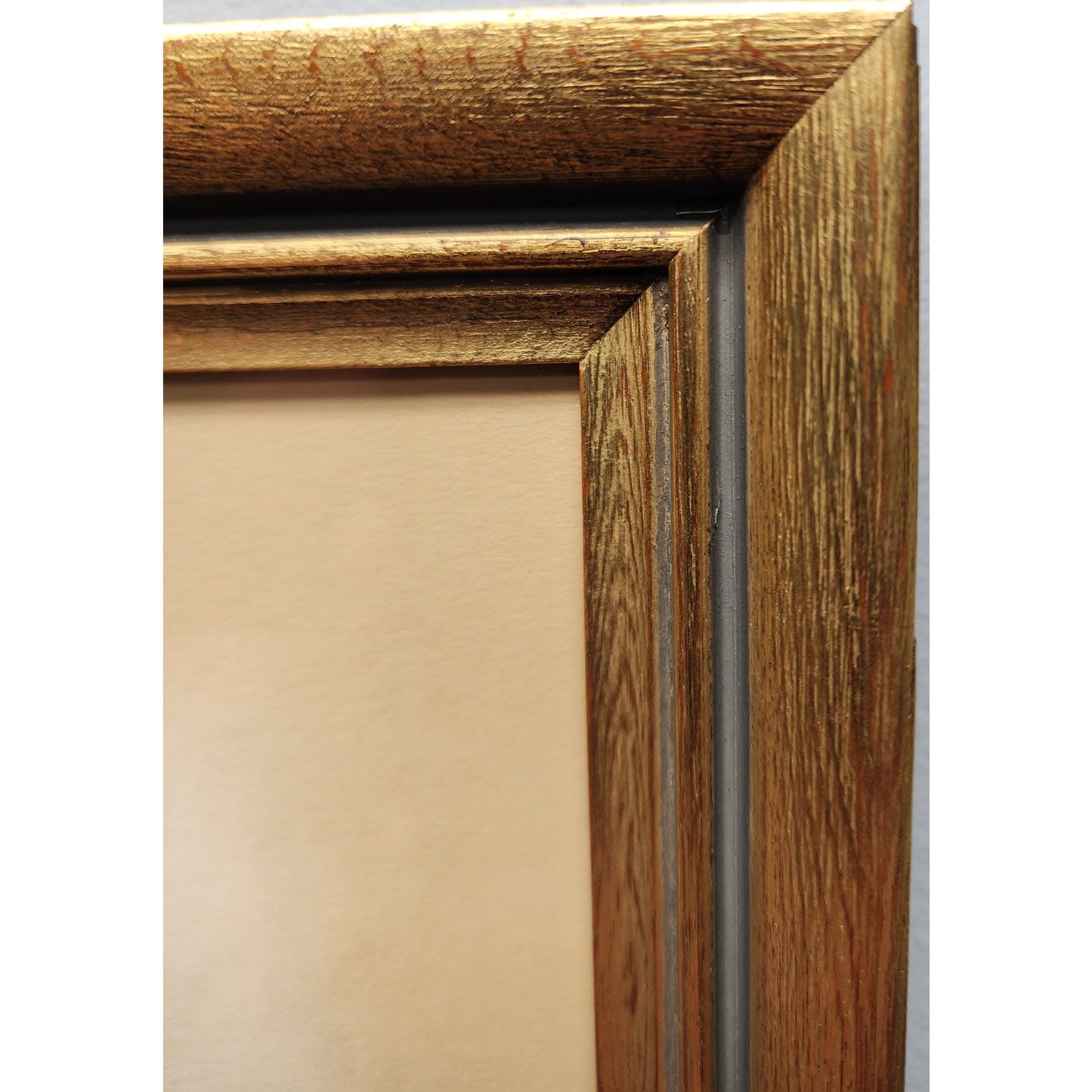 Paul Sawyier “Misty Evening” Lithograph Framed Gold Beveled Wood KY Art 1973 VTG