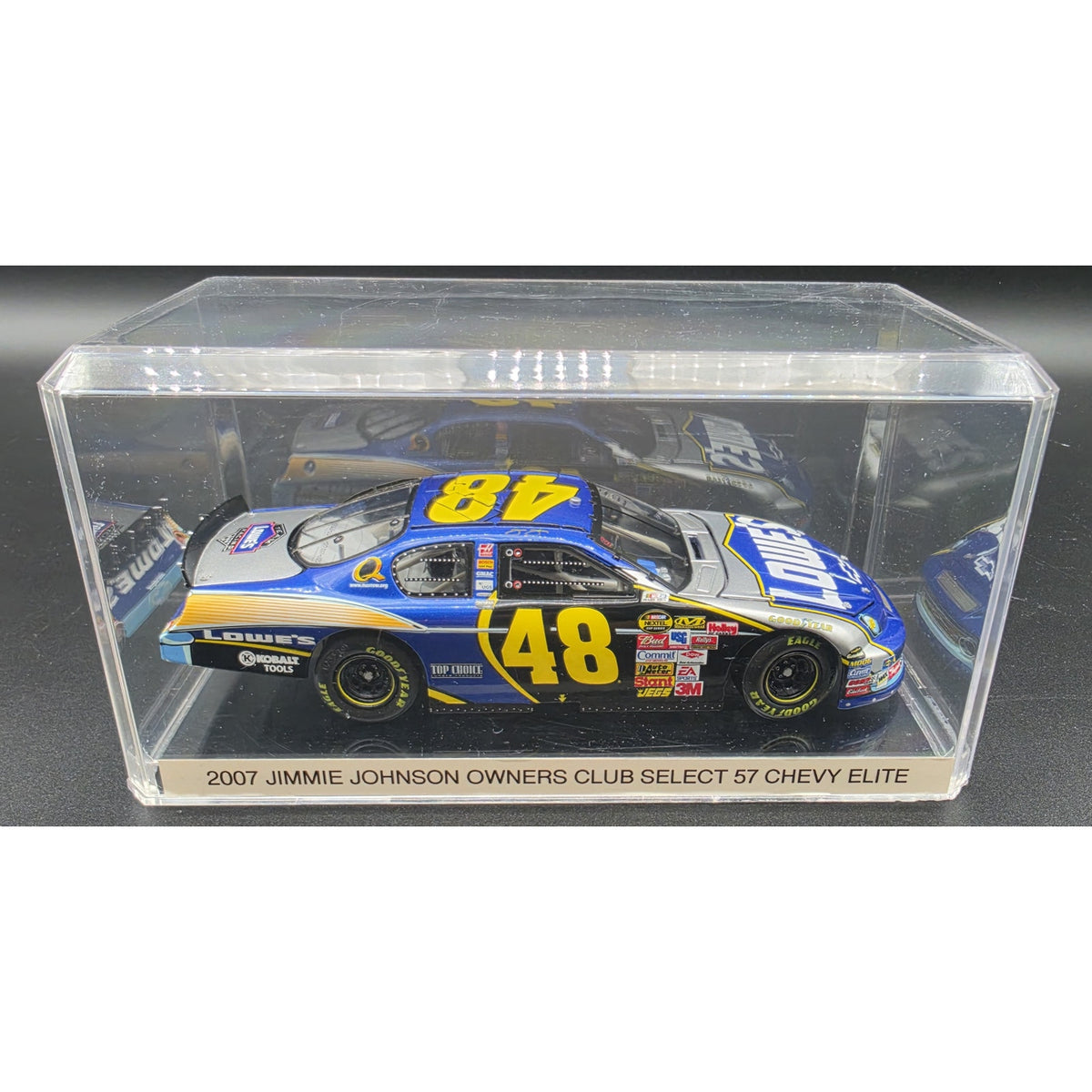 2007 Jimmie Johnson #48 Lowe's '57 Chevy Elite 1:24 Diecast RCCA Owner's Club