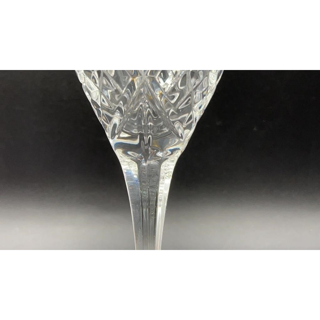Godinger Dublin Crystal Water Goblets Set of 4 7.75" Cut Glass Shannon Ireland