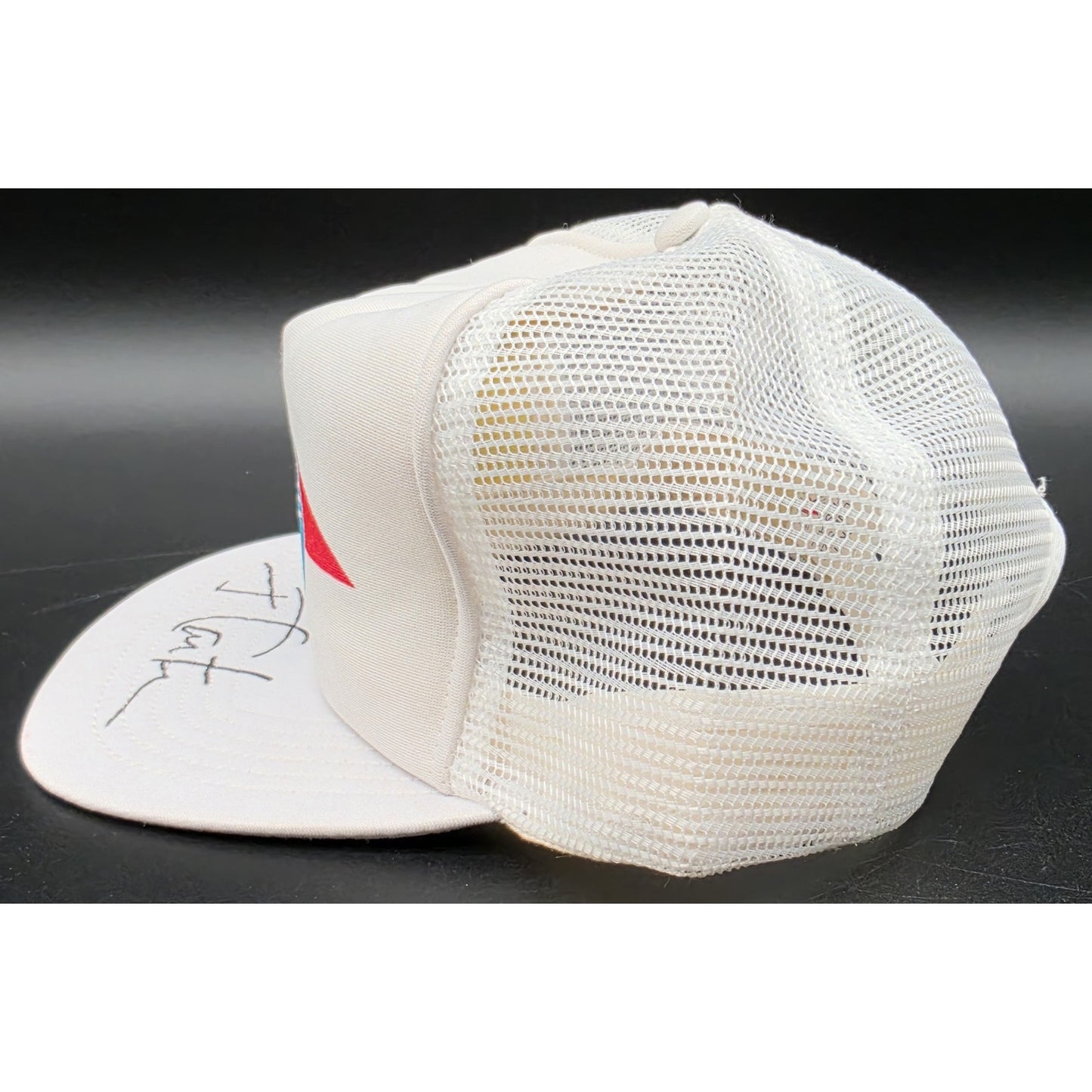 1991 Habitat for Humanity 15th Anniversary Trucker Cap Signed on bill J.  Carter
