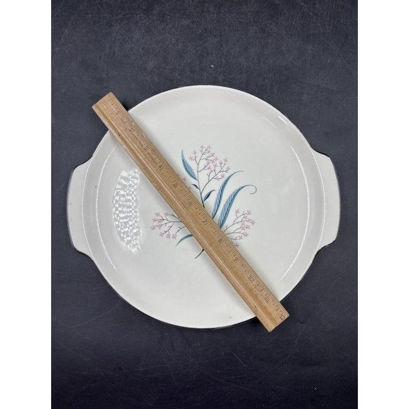 Alliance China Co. Regal Hand Decorated China Set – 14pc - Platinum Rim  (Chip on Saucer)
