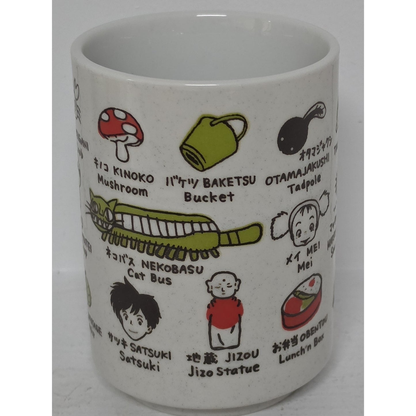 Studio Ghibli Totoro Stoneware Mug Benelic Japan w/ Box 4" Vintage Cute