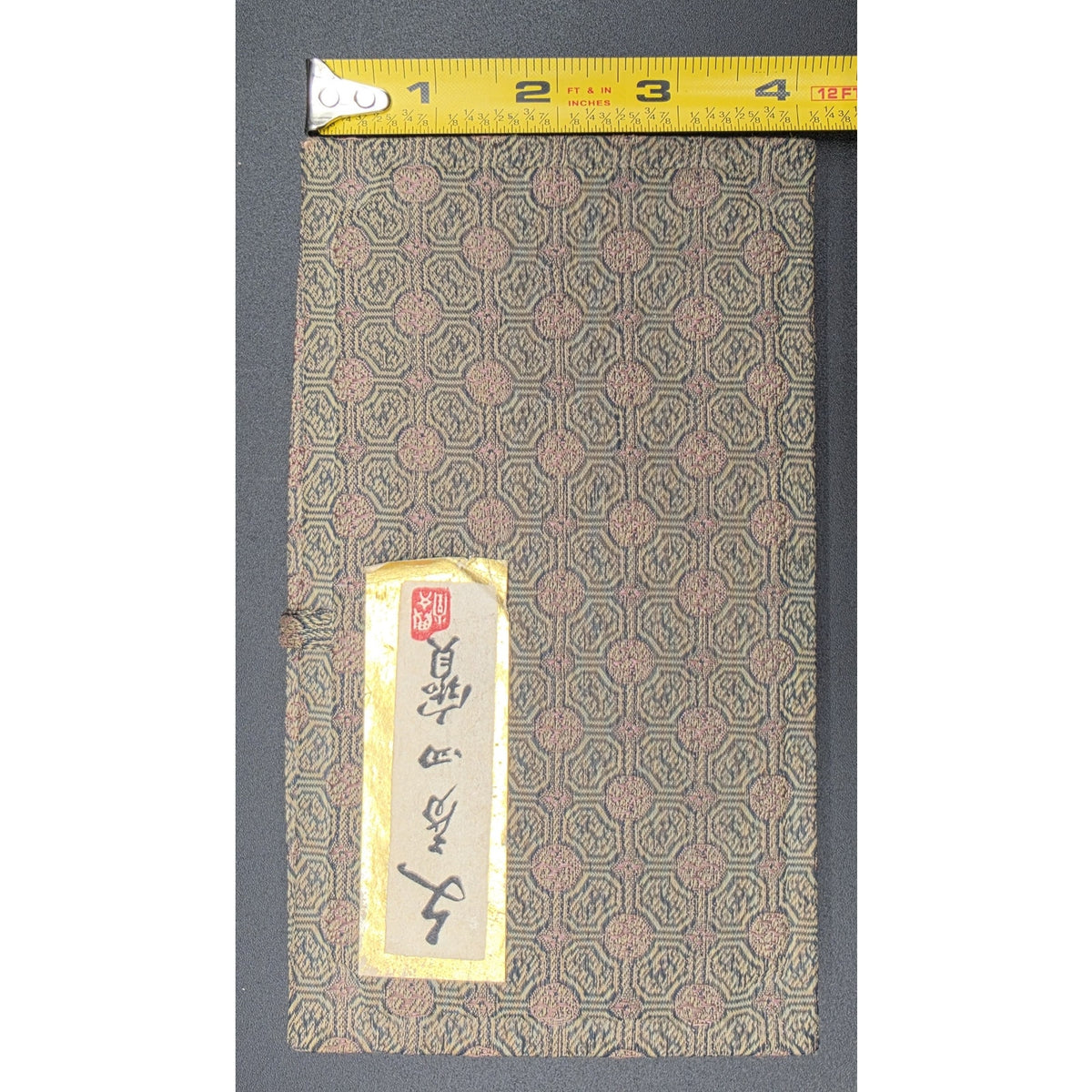 Vintage Chinese Calligraphy Set Ink Stone Stick Brushes Dish Boxed Complete Nice