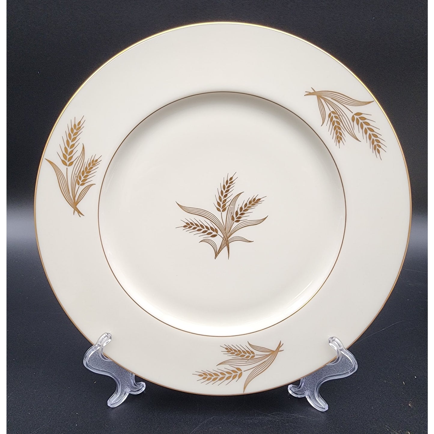 Vintage Lenox Harvest 20 Piece Place Setting 24K Gold Wheat Pattern USA R‑441