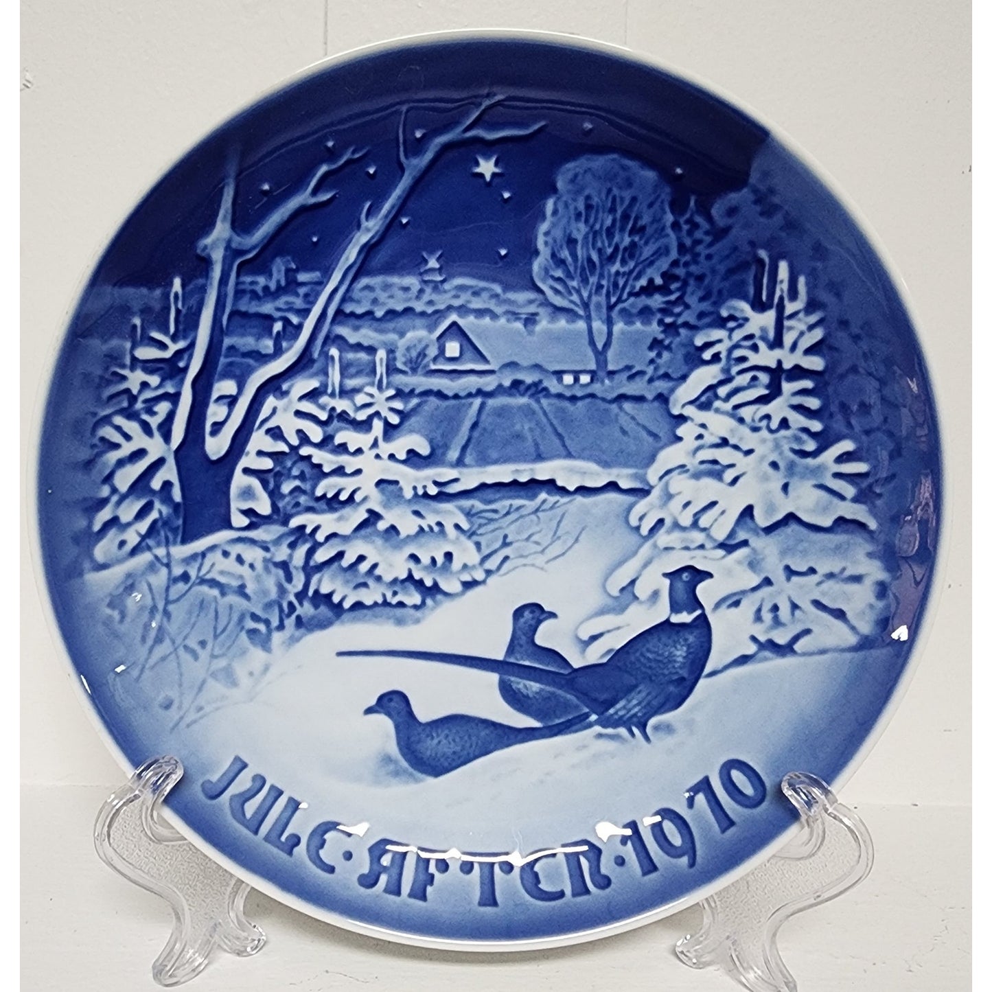Royal Copenhagen & B&G Christmas Plates Lot 1969–1973 – Denmark Porcelain