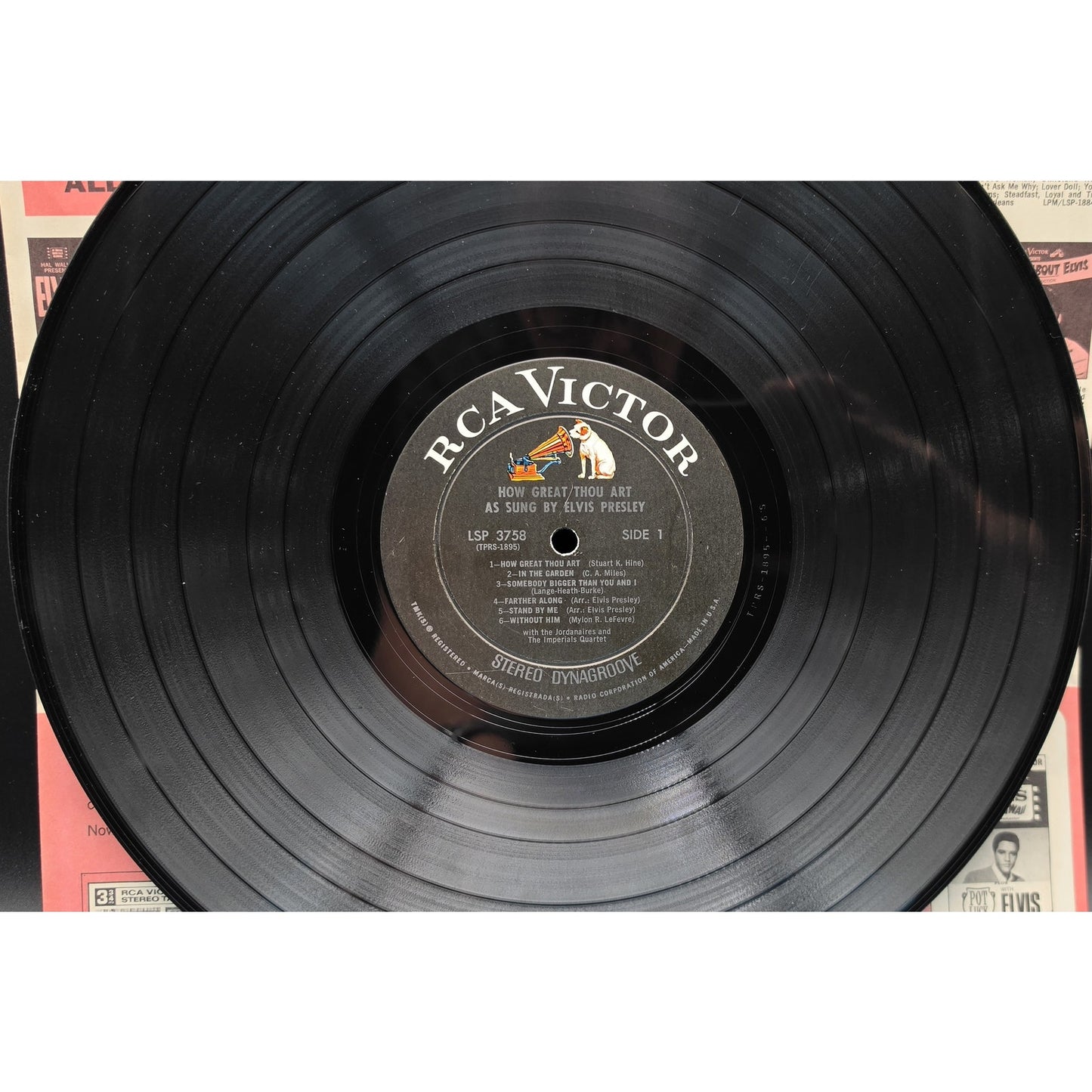 Elvis “How Great Thou Art” 1960s RCA Stereo LP – Good Jacket & Clean Vinyl