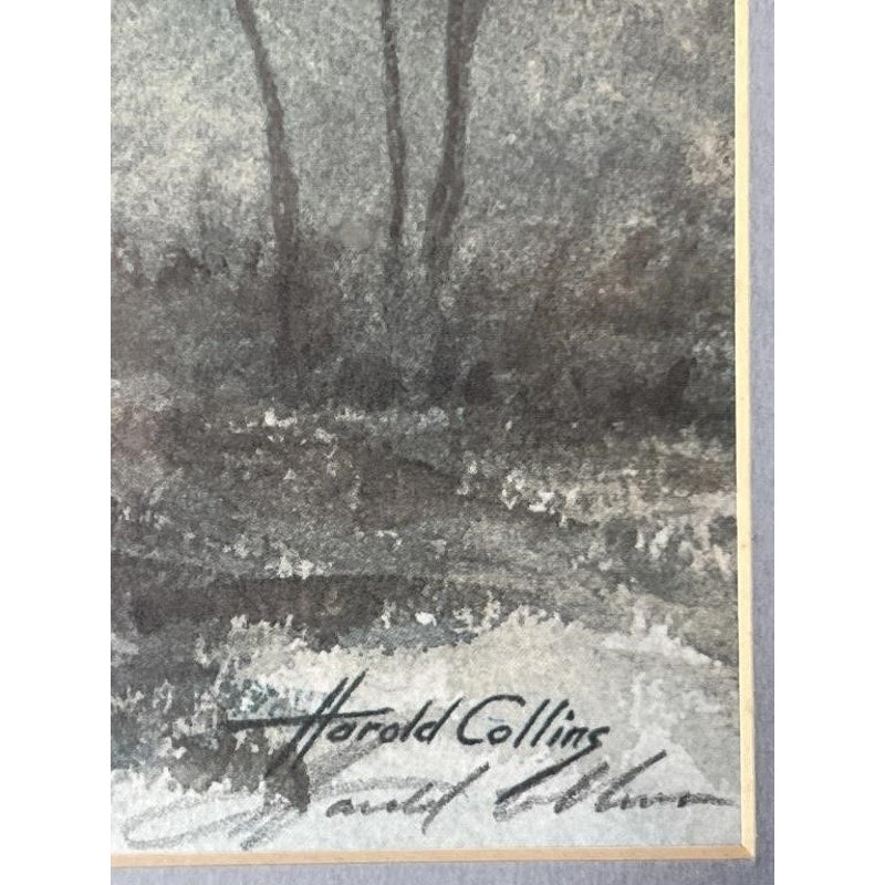 Harold Collins “Old Home Place” Signed Collector's Print