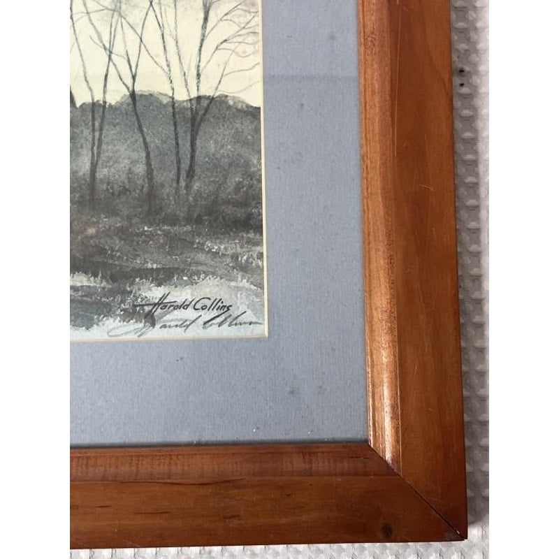 Harold Collins “Old Home Place” Signed Collector's Print