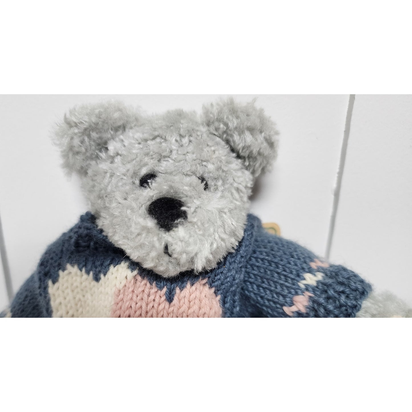 Boyds “Floyd” Archive Bear + Bath & Body Works Snowflake Scarf Bear, 2 Plush Set
