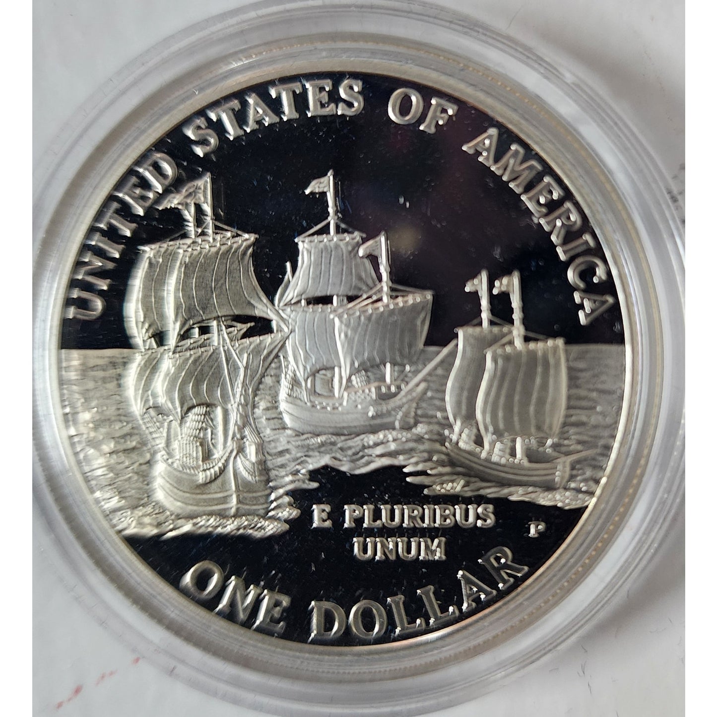 Jamestown 400th Silver Proof Dollar + Framed FDC LE 1618/3000 Postmark Gallery
