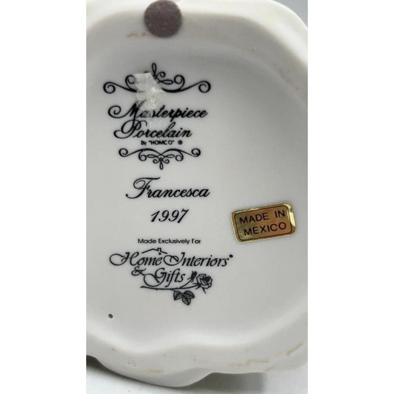 Home Interiors Porcelain Figurines Francesca 1997 & "Summer Days" girls 88412-98