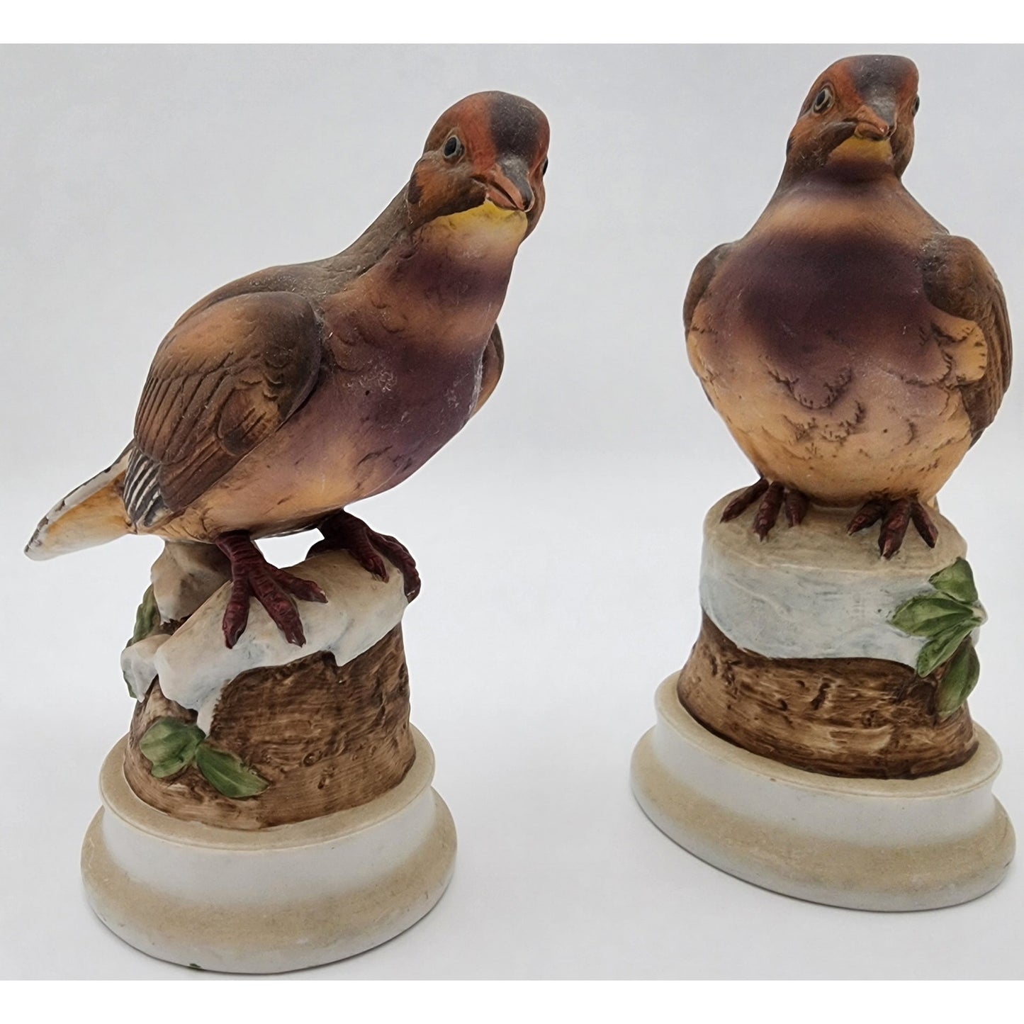 Andrea Mourning Doves Pair by Boulton – Hand Painted Porcelain Figurines