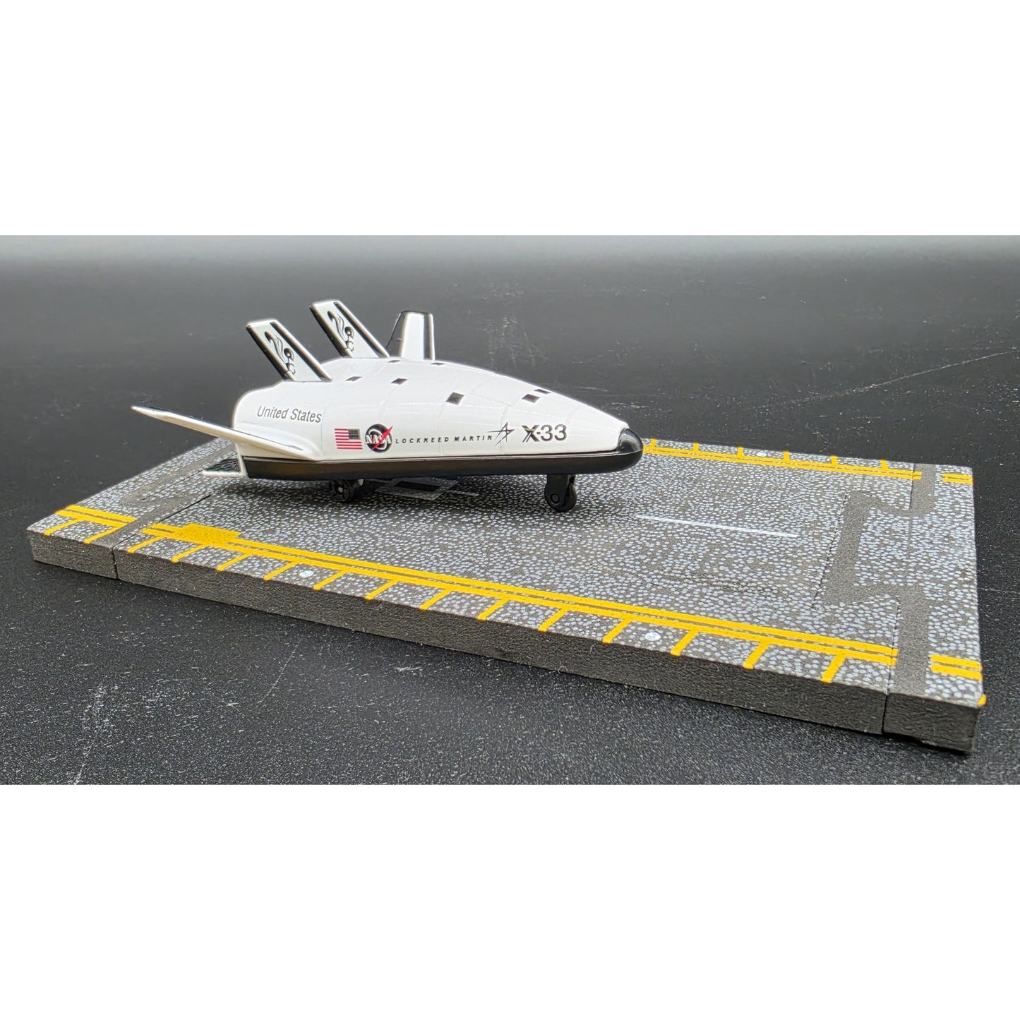 "On the Wings of a Dream” RConely Art & DieCast Space Shuttle Runway Tribute Set