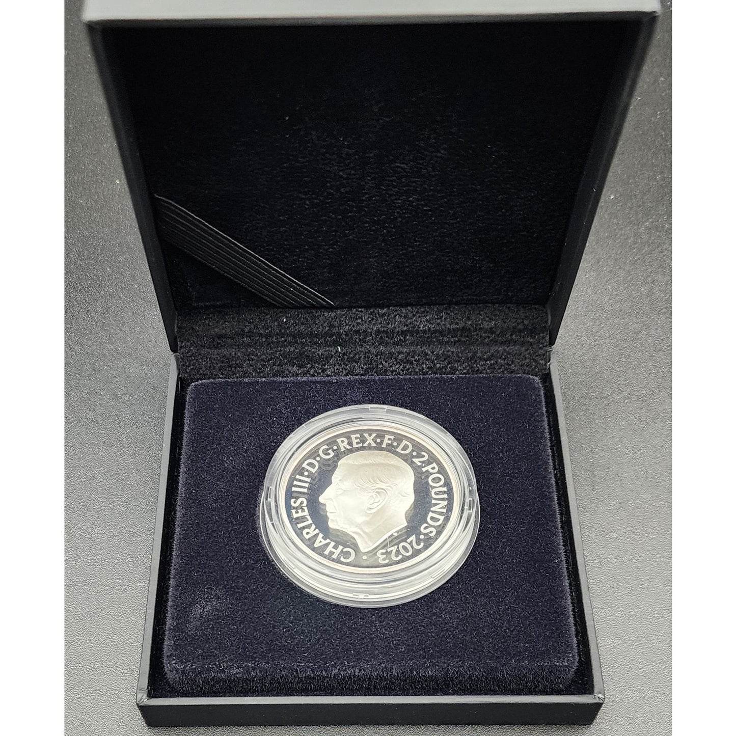 2023 1 oz Proof .999 Silver British Bull of Clarence AND £5 BU Coins w/ OGP/COAs