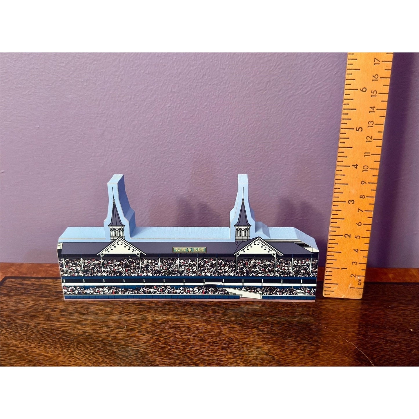 Churchill Downs Twin Spires Wood Block Derby Memento "1876-2005"