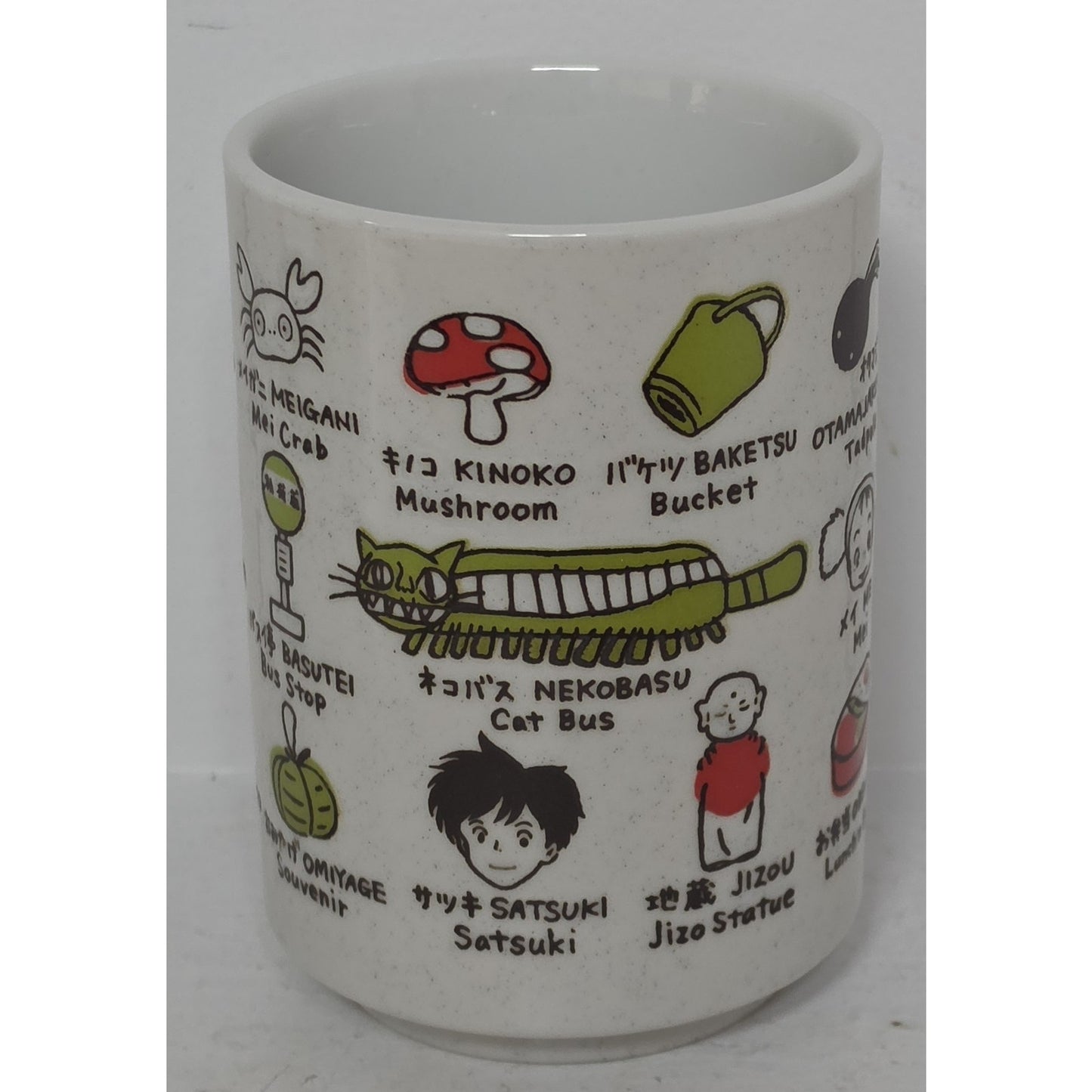 Studio Ghibli Totoro Stoneware Mug Benelic Japan w/ Box 4" Vintage Cute