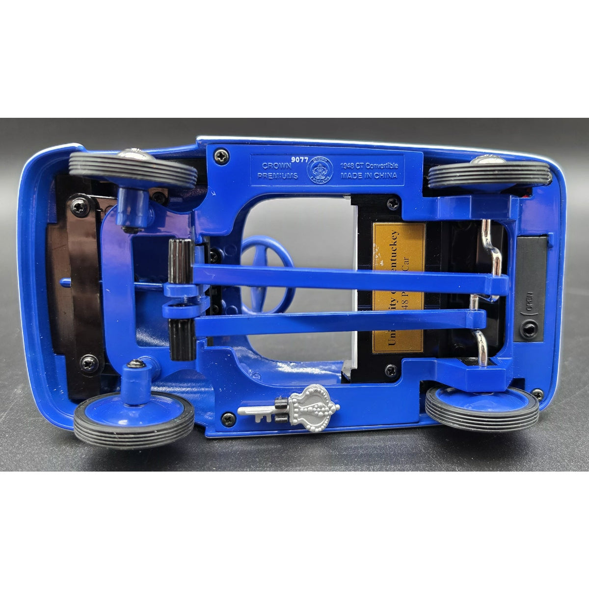 UK Kentucky Wildcats Vintage 1948 Pedal Car Diecast Bank Crown Premiums LE #288