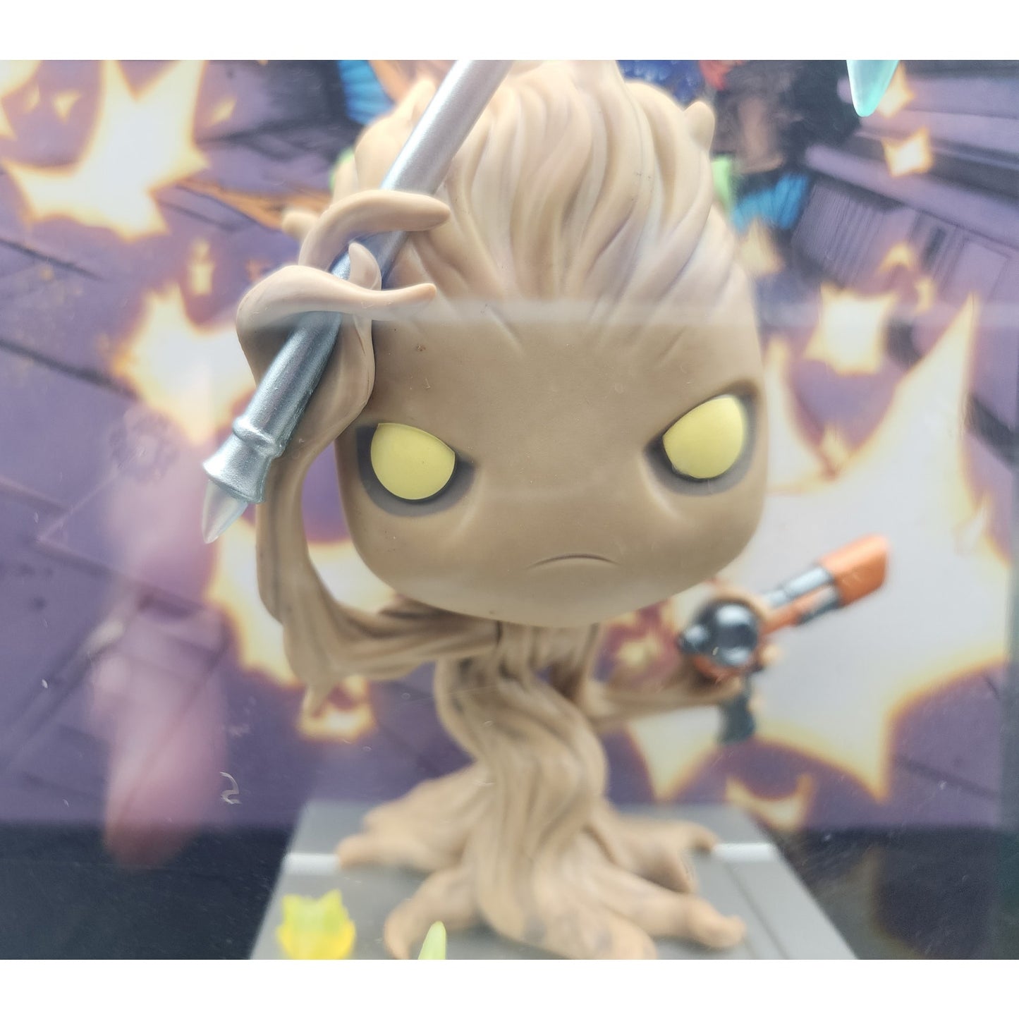 Funko Groot POP Art Acrylic Display Box 2022 Marvel GOTG Mint Shrink Wrap
