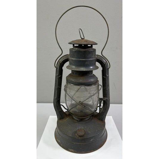 Vintage Dietz No.2 D-Lite Railroad Lantern Made in USA Loc Nob 14″ H