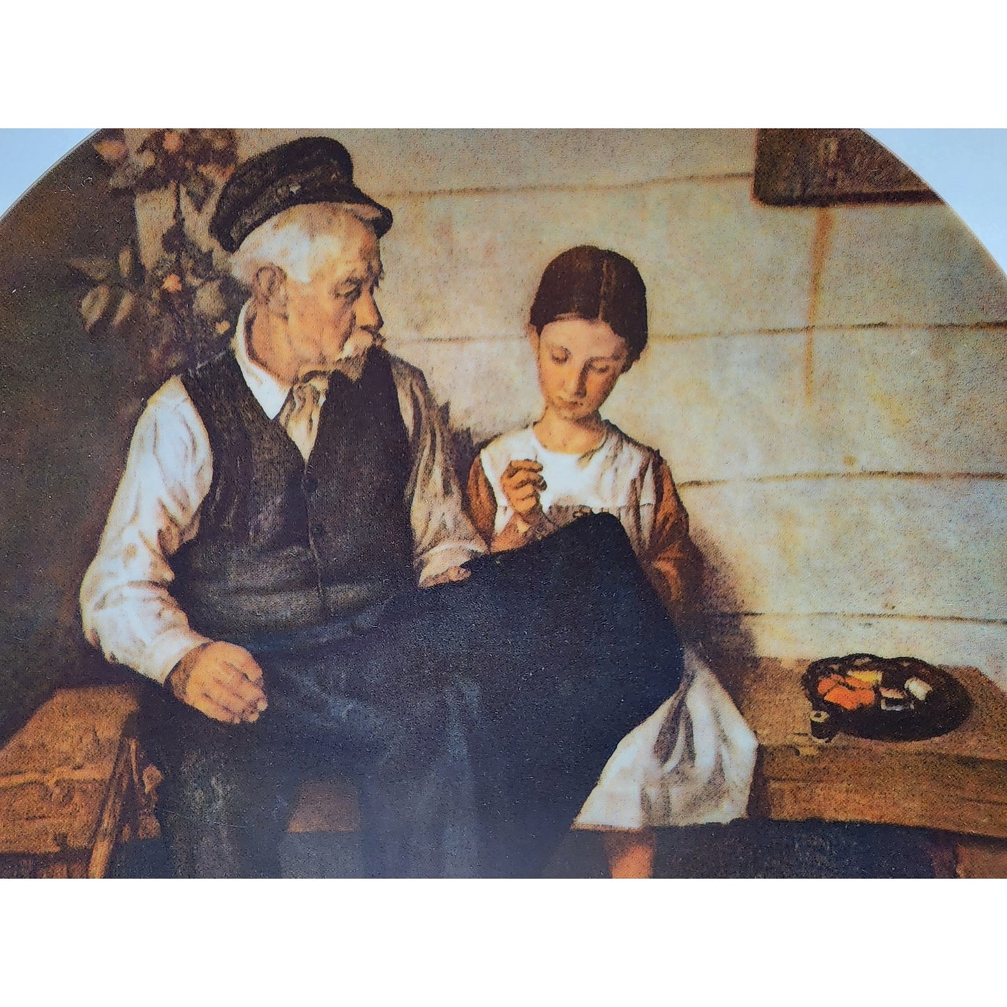 Set of 4 Norman Rockwell Collector Plates Knowles Ltd Ed True Classics w/ Cert